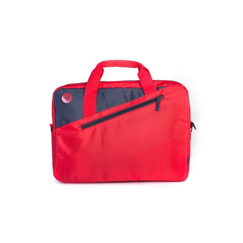 Sacoche Ordinateur Portable NGS Monray Ginger 15,6"max (Rouge Noir)