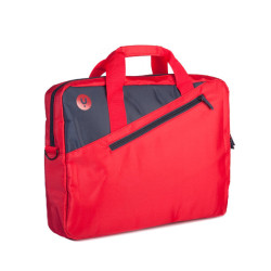 Sacoche Ordinateur Portable NGS Monray Ginger 15,6"max (Rouge Noir)