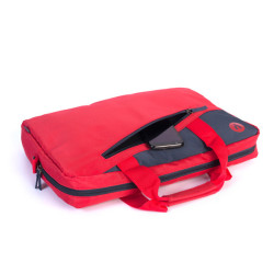 Sacoche Ordinateur Portable NGS Monray Ginger 15,6"max (Rouge Noir)
