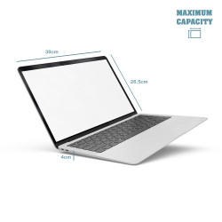 Sacoche Ordinateur Portable NGS Monray Enterprise 15,6"max (Noir)
