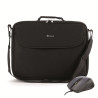 Sacoche Ordinateur Portable NGS Monray Bureau Kit 16"max avec souris USB (Noir)