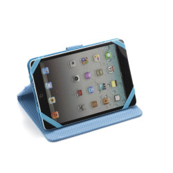 Étui de protection universelle à rabat NGS Mob pour tablettes 8"max (Bleu)