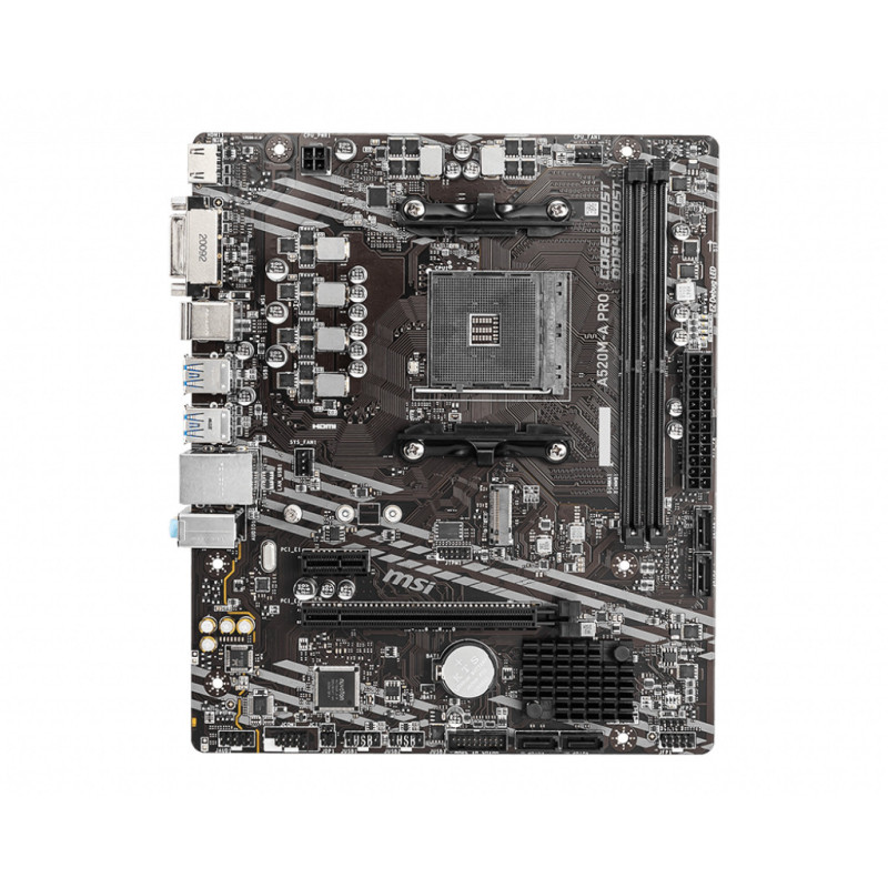 Carte Mère MSI A520M-A Pro (AM4) Micro ATX