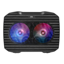 Support ventilé Mars Gaming MNBC0 15,6"max (Noir)