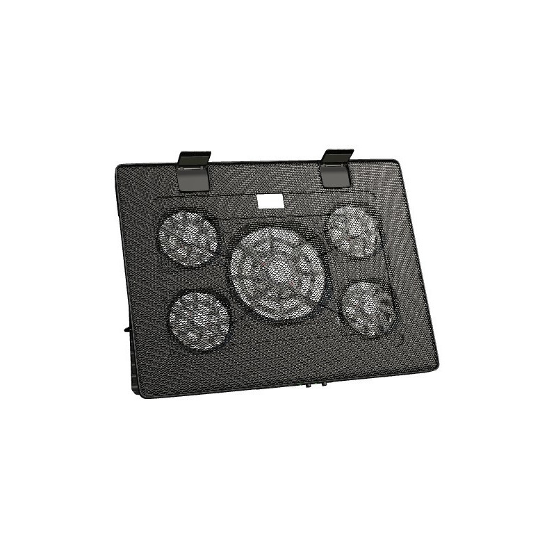 Support ventilé Mars Gaming MNBC2 17"max (Noir)
