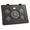 Support ventilé Mars Gaming MNBC2 17"max (Noir)