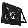 Support ventilé Mars Gaming MNBC2 17"max (Noir)