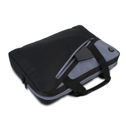 Sacoche Ordinateur Portable NGS Monray Master 15,6"max avec Souris sans fil (Noir Gris)