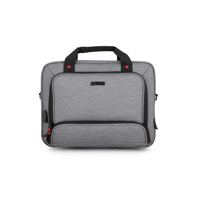 Sacoche Ordinateur Portable Urban Factory Mixee 15,6"max (Gris)