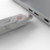Lot de 4 Cadenas pour port USB Lindy (Gris Rouge)