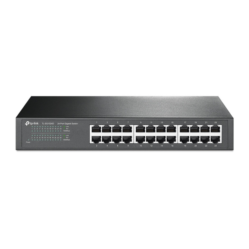 Switch réseau ethernet Gigabit rackable TP-Link SG1024D - 24 ports