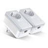 Adaptateur CPL TP-Link TL-PA4010P Twin Pack AV 600 Mbits (pack de 2) + prise intégrée