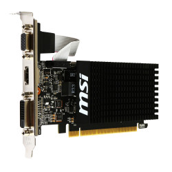 Carte Graphique Nvidia MSI GeForce GT710 2GD3H 2Go LP (Low Profile Passive)