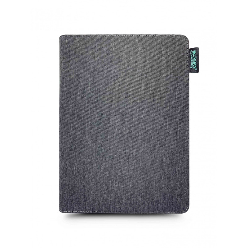 Étui de protection à rabat Urban Factory Greenee pour Galaxy Tab A7 10,4" + 1x protection verre trempé + 1x stylet (Gris)