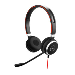 Casque Micro Jabra Evolve 40 UC Duo (Noir)
