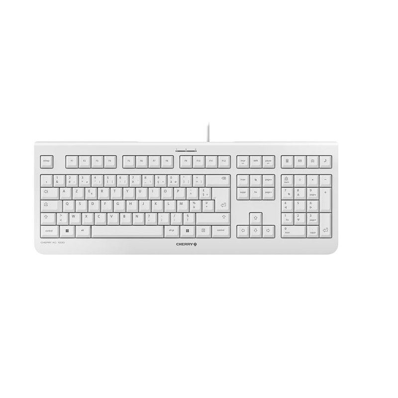 Clavier Cherry KC1000 USB (Gris)