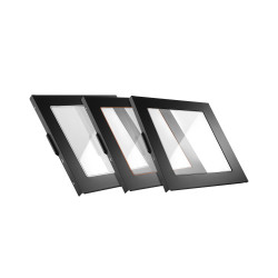 Panneau latéral avec fenêtre Be Quiet pour Silent Base 600 800 (Transparent Noir)
