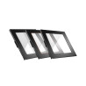 Panneau latéral avec fenêtre Be Quiet pour Silent Base 600 800 (Transparent Noir)