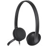 Casque Micro Logitech Headset H340 USB (Noir)