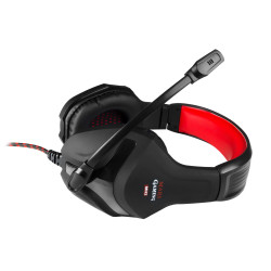 Casque Micro Mars Gaming MH2 (Noir Rouge)