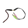 Casque Micro Mars Gaming MH2 (Noir Rouge)