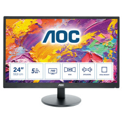 Ecran LED 24" AOC M2470SWH Full HD