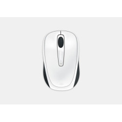 Souris sans fil Microsoft Wireless Mobile Mouse 3500 (Blanc)