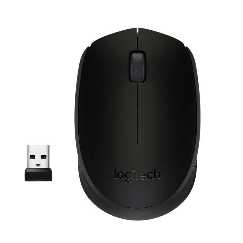 Souris sans fil Logitech Cordless Laser M171 (Noir)