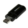 Carte son externe Startech USB Stereo