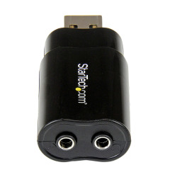 Carte son externe Startech USB Stereo
