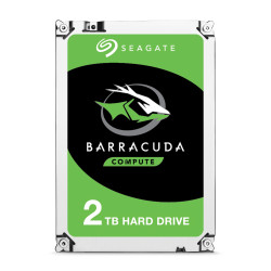 Disque Dur 3,5" Seagate BarraCuda 2To (2000Go) - S-ATA 7200trs mn