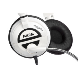 Casque Micro Gamer NGS MSX6 (Noir Blanc)