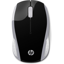 Souris sans fil HP 200 (Noir Argent)