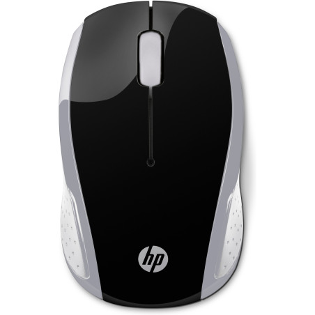 Souris sans fil HP 200 (Noir Argent)