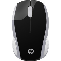 Souris sans fil HP 200 (Noir Argent)