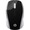 Souris sans fil HP 200 (Noir Argent)