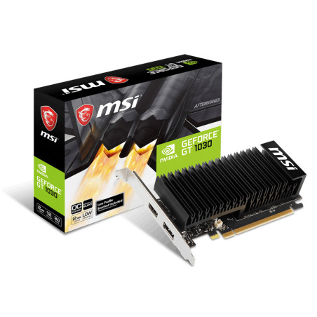 Carte Graphique Nvidia MSI GeForce GT1030 2GHD4 OC Low Profile