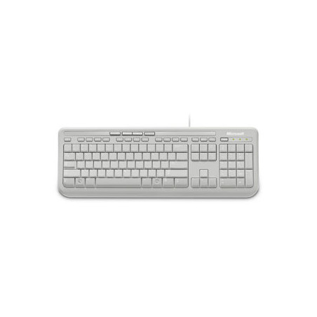 Clavier Microsoft Wired Keyboard 600 USB (Blanc)