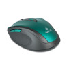 Souris sans fil NGS Evo Mute (Noir Vert)