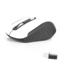 Souris sans fil NGS Haze (Noir Blanc)