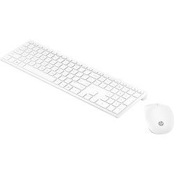 Pack Clavier - Souris Sans Fil HP Pavilion 800 (Blanc)