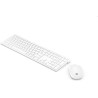 Pack Clavier - Souris Sans Fil HP Pavilion 800 (Blanc)