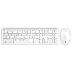 Pack Clavier - Souris Sans Fil HP Pavilion 800 (Blanc)