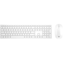 Pack Clavier - Souris Sans Fil HP Pavilion 800 (Blanc)