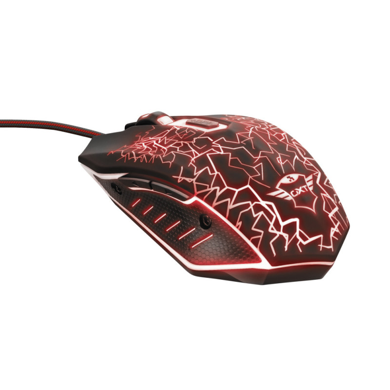 Souris filaire Gamer Trust GXT 105 Izza (Noir)