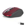 Souris Sans fil NGS Haze (Noir Rouge)