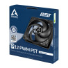 Ventilateur de boitier Arctic P12 PWM PST 12cm (Noir)