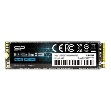 Disque SSD Silicon Power Ace A60 256Go - M.2 NVME Type 2280