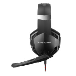 Casque Micro Gamer Mars Gaming MHX (Noir Rouge)