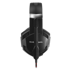 Casque Micro Gamer Mars Gaming MHX (Noir Rouge)